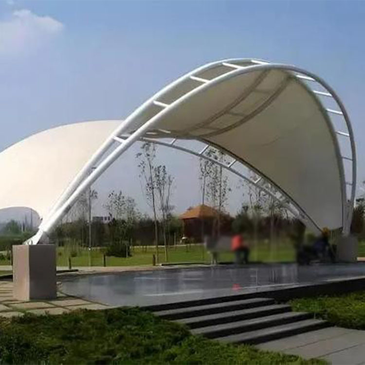 红原县膜结构景观棚