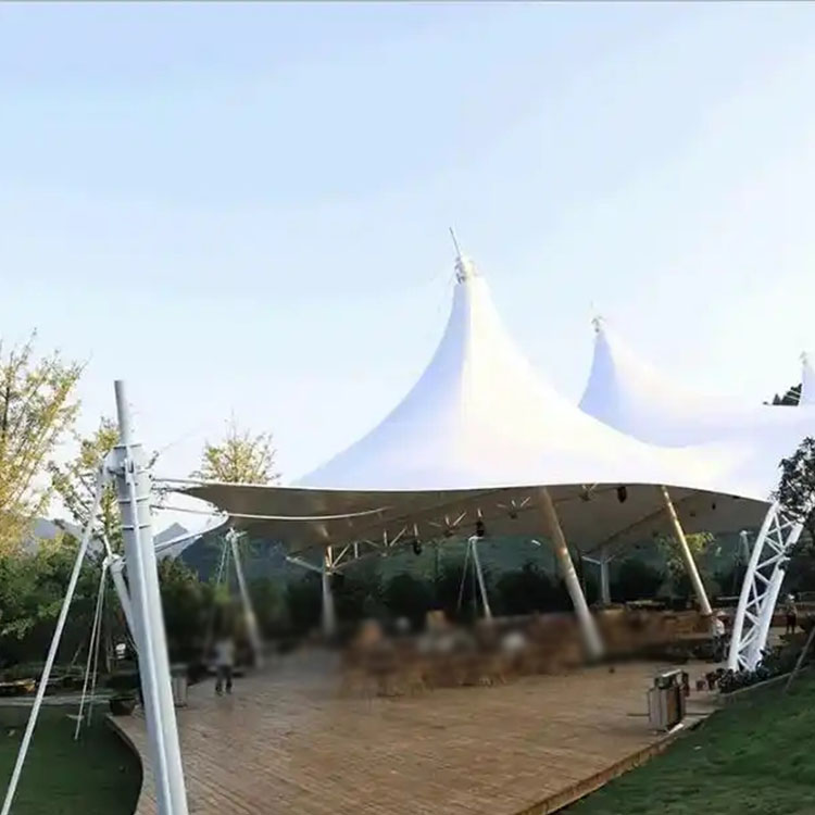 红原县膜结构景观棚