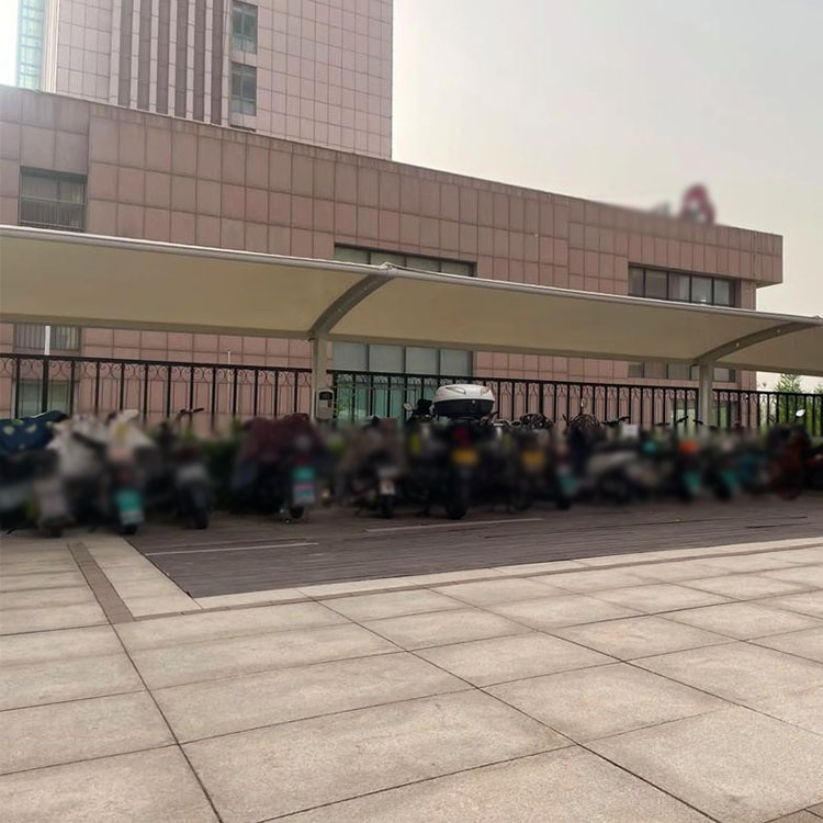 红原县膜结构电动车棚