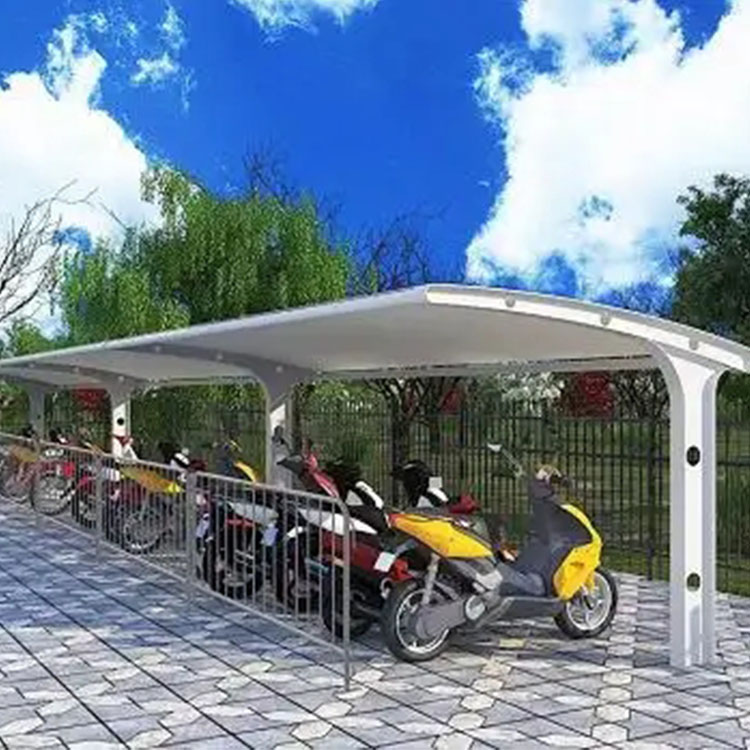 红原县膜结构电动车棚